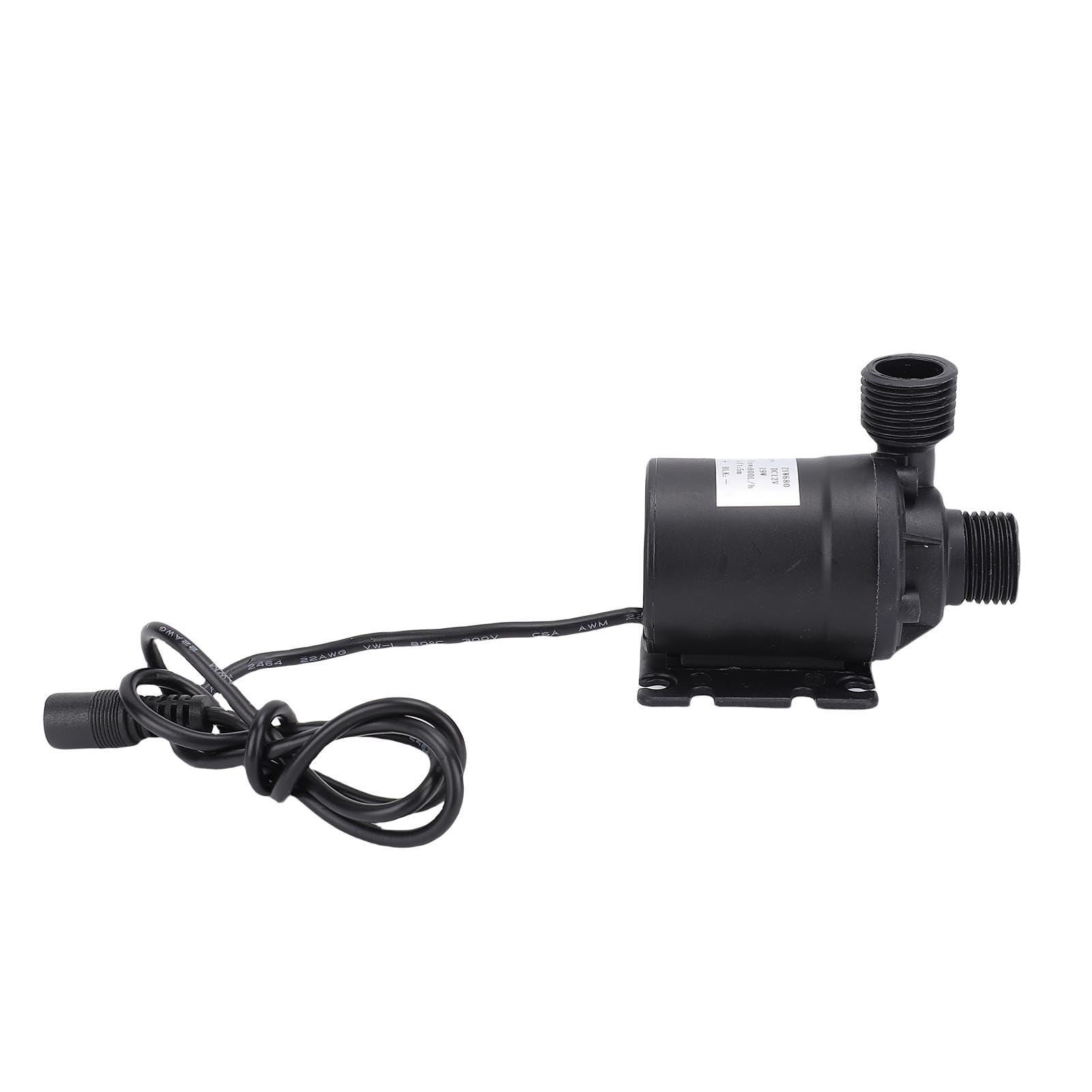 Generic Pompa Dell'acqua con Motore Senza Spazzole DC 12V, Alta Pressione, Silenziosa, 800 L/h, Sollevamento 5 M, per Piscina Solare e Laghetto