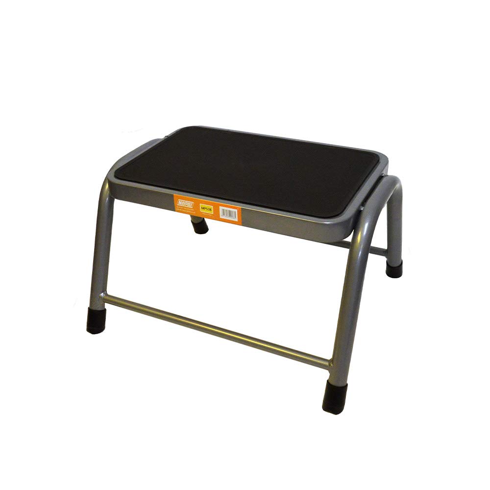 Maypole Single Steel Caravan Step, Maximum Load Capacity 150KG, Reinforced Legs, Compact