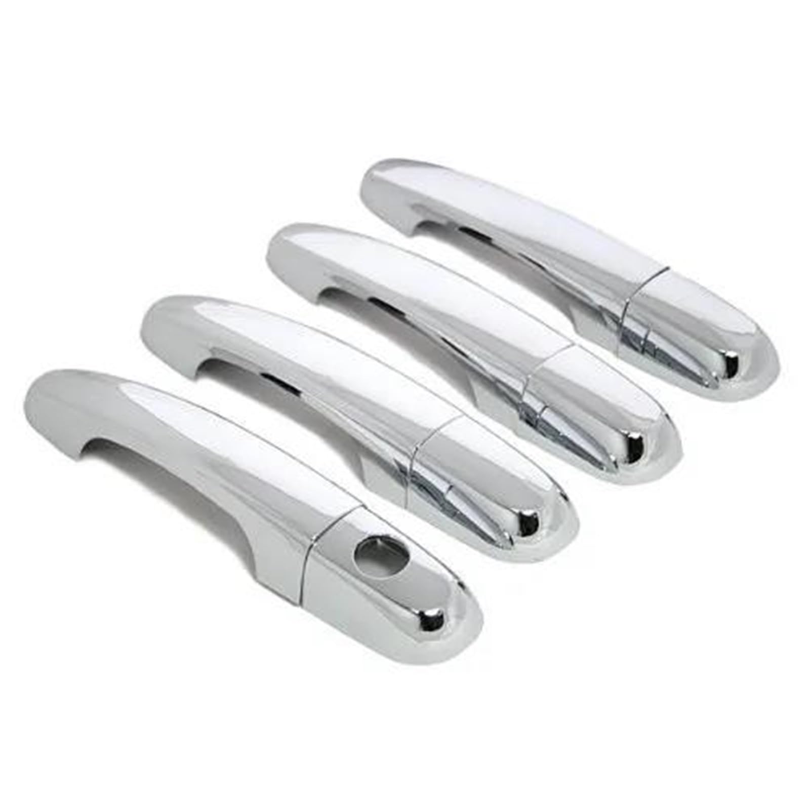 NMJLQW Exterior Decoration Chrome Car Door Handle Cover Trim Sticker Accessories Styling for Kia for Sportage 2005 2006 2007 2008 2009 2010