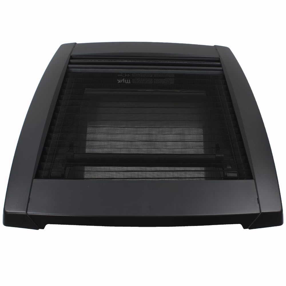 MPK VisionStar M - Claraboya de cristal transparente tintado, 40 x 40 cm, Edición Negra