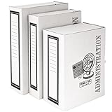 Propac z-boyr Aktenordner-Archiv, 26 x 33 cm, Stück 25