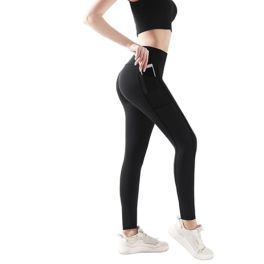 Flintronic Women's High-Waist Fitness Leggings