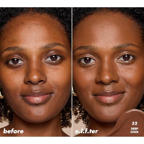 Image of e.l.f. Soft Glam Satin Concealer, Medium Coverage For Blemishes & Under-Eye, Crease-Resistant, Long Lasting, Vegan & Cruelty-Free, 52 Deep Cool