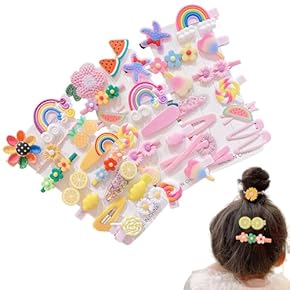 ベビー女児用ヘアクリップ - Amazon.co.jp