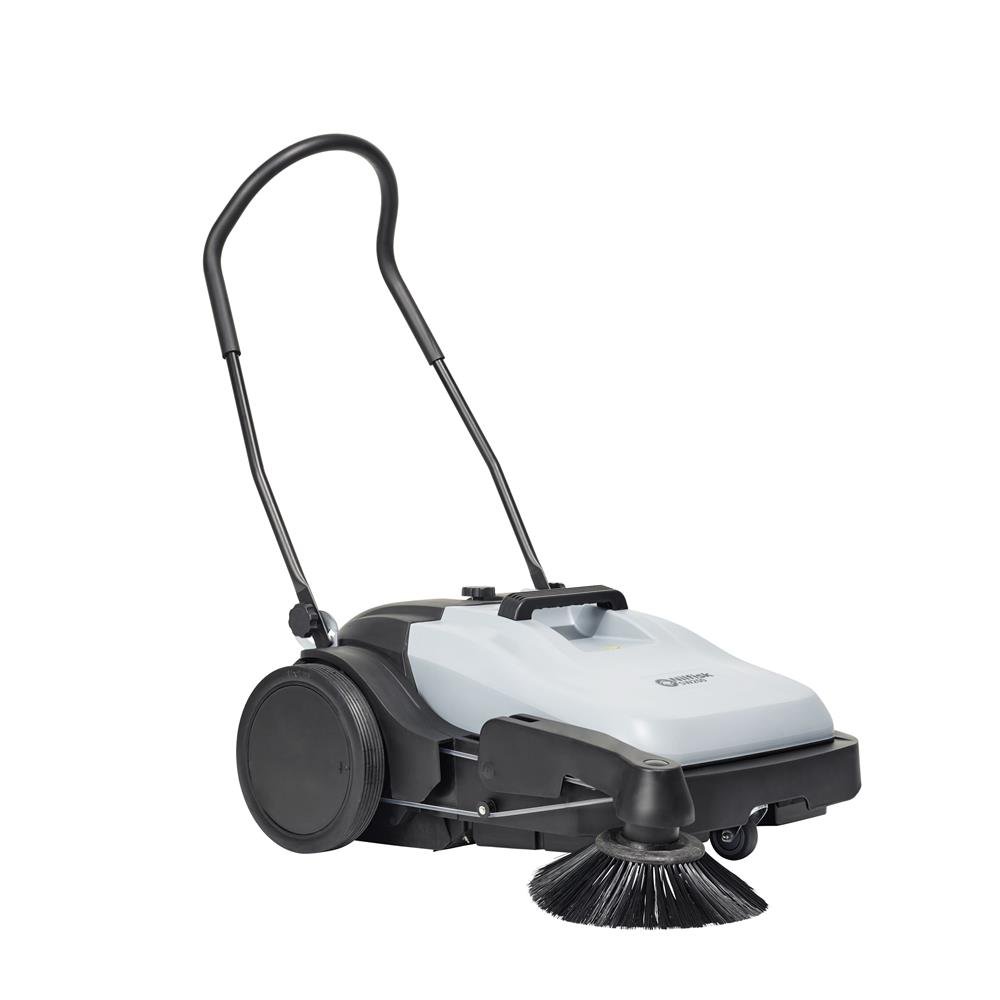 Nilfisk Handkehrmaschine SW200 700 (Kehrmaschine mit 480mm Kehrwalze, Behälter 38 L, 19,5 Kg, Handgriff einstellbar) 50000493