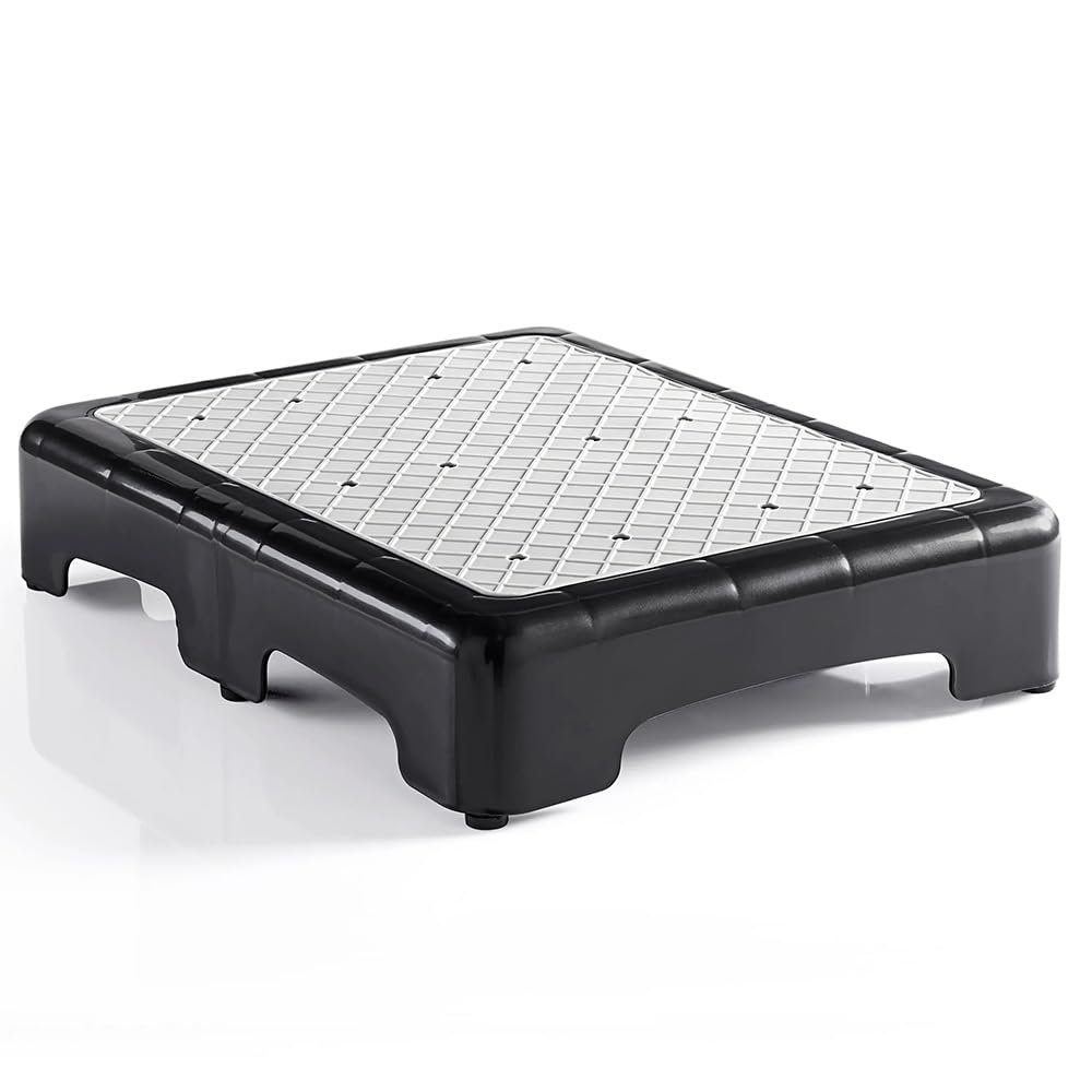 VOUNOT® Gradino Antiscivolo per Anziani, Aiuto Mobilità Portatile, Sgabello per Scale e Auto, Pedana Stabile e Sicura per Bagno e Letto, Piedini in Gomma e Superficie Antiscivolo, Resistente e Robusto