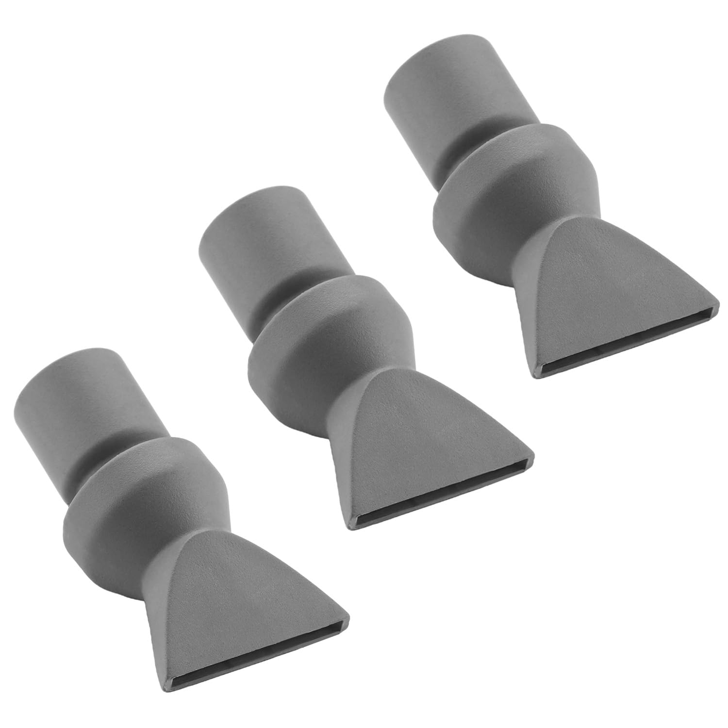 MroMax Aquarium Nozzle Plastic Pump Duckbill Nozzles Water Outlet Return Pipe Plumbing Fitting Light Gray 3Pcs