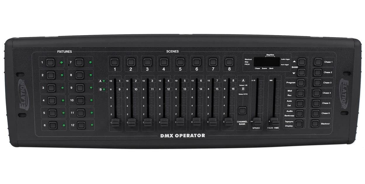 Amazon.com: ADJ Products, DMX Operator, 192-Channel DJ DMX 512