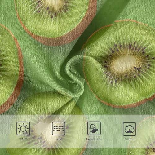 Wusikd Kiwi Fruit Slices Girls' Underwear Cotton Girls Briefs Soft Toddler Underwear 2T3