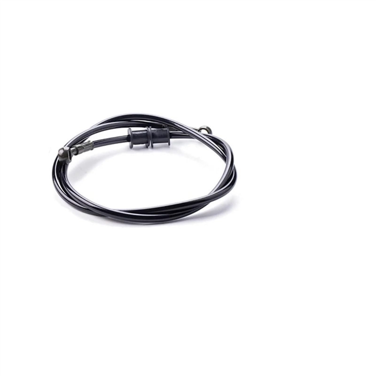 Motorbike Part 100mm~5000mm 28 Degrees Inner Diameter 10mm Braided Oil Hose Motorcycle Steel Brake Clutch Pipe Line(2600mm)