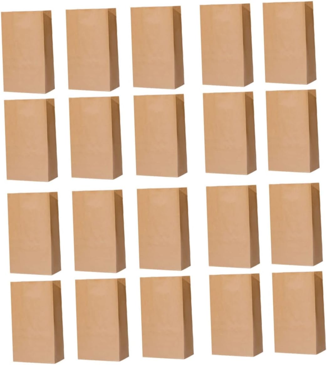 PRETYZOOM Kraft Paper Bag Bread Paper Bags Paper Bag Fridge Paper ing Bags aging Bags Kraft Bags Snacks ing Bags