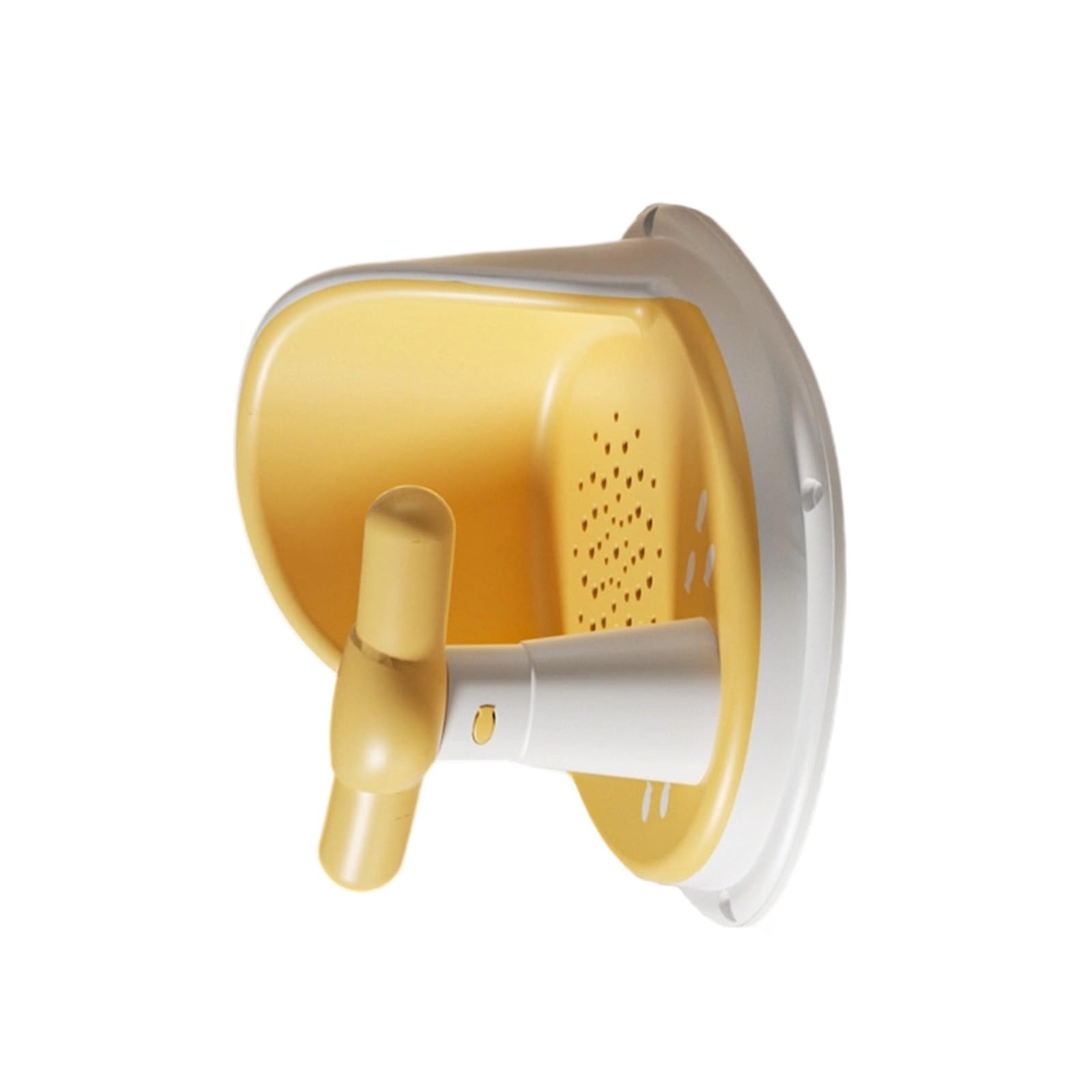 Silla de baño portátil para bebé, base antideslizante, ventosas fuertes para mayor estabilidad, fácil de limpiar, asiento de baño ligero para bebé, silla de baño antideslizante