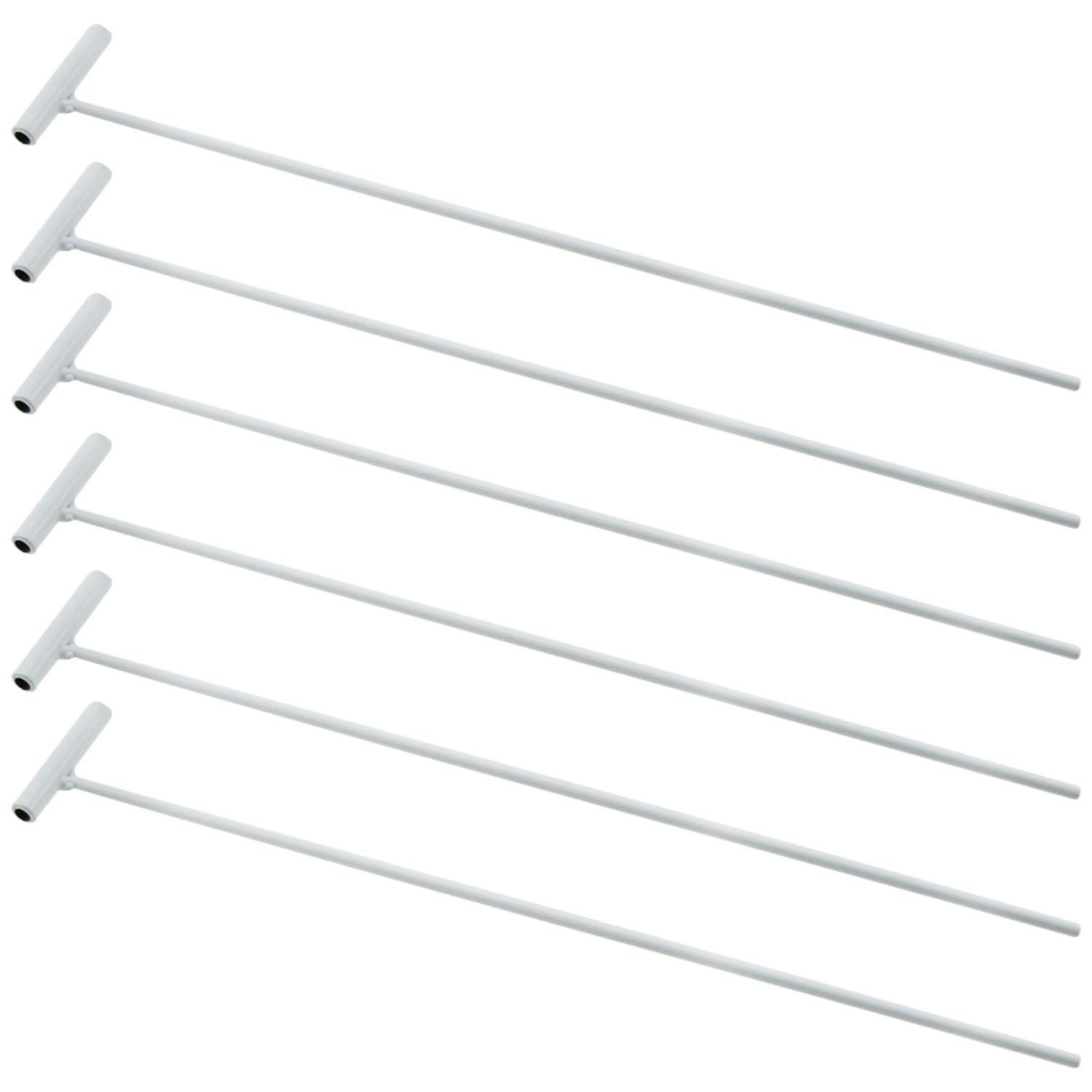 Heyous 6PCS 260mm/10.2inch Length Metal Pigeon House T Bar Pigeon Trapping Supplies Bird Entrance One Way Trap Suitable for Bird