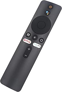 Télécommande Vocale de Rechange pour Xiaomi Mi Smart TV Box S Mi TV Stick avec Bluetooth et Google Commande Vocale Assistant