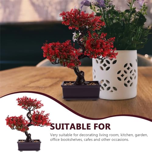 Bonsái artificial verde: decoración sin riego para mesas y zonas de invitados 4