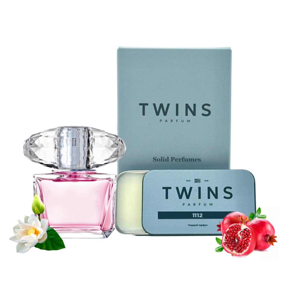No.1112 | Impression of Bright Crystal Absolu | Women's Solid Perfume | 053.4 Oz / 15 gr