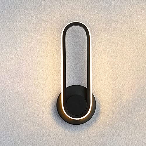 Lámpara de pared interior giratoria 330° de 12W con diseño geométrico ajustable 2