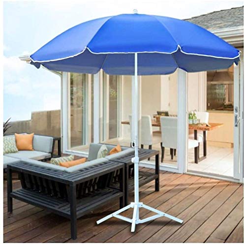 Parasol de jardín resistente al viento CLSDRZC ideal para balcón y piscina 3