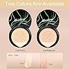 Air Cushion CC Cream Mushroom Head Foundation，Naturally Nude Makeup Concealer Mushroom Head Moisturizing Concealer，Mushroom Head Air Cushion CC Cream BB Cream Beauty Moisturizing (03# Nude Color)…