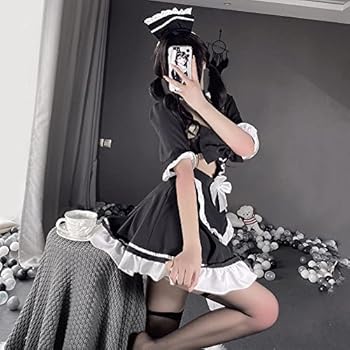 KOLENSA Japanse vrouwen anime dienstmeisje kostuum cosplay outfit jurk sissy elegante Franse schorten dienstmeisjeskostuum kleding KOLENSA Japanse vrouwen anime dienstmeisje kostuum cosplay outfit jurk sissy elegante Franse schorten dienstmeisjeskostuum kleding