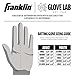 Franklin Sports MLB Batting Gloves - 2nd Skinz Youth Batting Gloves - Youth Baseball Batting Gloves - Youth XS Black Batting Gloves - Youth Extra Small