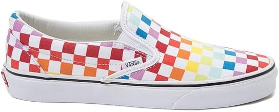 black vans slip ons amazon