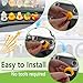 EJDRFN 20PCS Duck Plug Holder for Car Dash,Rubber Duck Mounts for Car Dashboard,Display Fixed Mount Duck Holder,Car Duck Plug,Black（Not Include Rubber Ducks