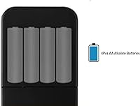 Vista 8 de Cerradura de puerta inteligente biométrica con asa - Entrada sin llave 6 en 1: huella digital, contraseña, tarjeta IC, llave, Bluetooth, control