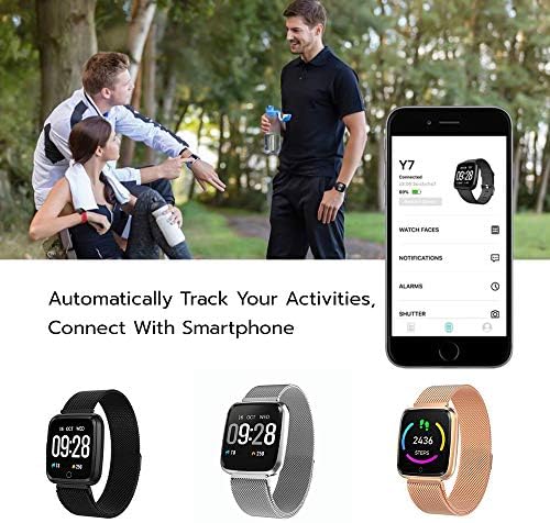 2019 Smart Bracelet Y8 waterproof Heart Rate Blood Pressure Monitor Smart  band Fitness Sport Bracelet Pulsometer Smart Wristband|Smart Wristbands| -  AliExpress