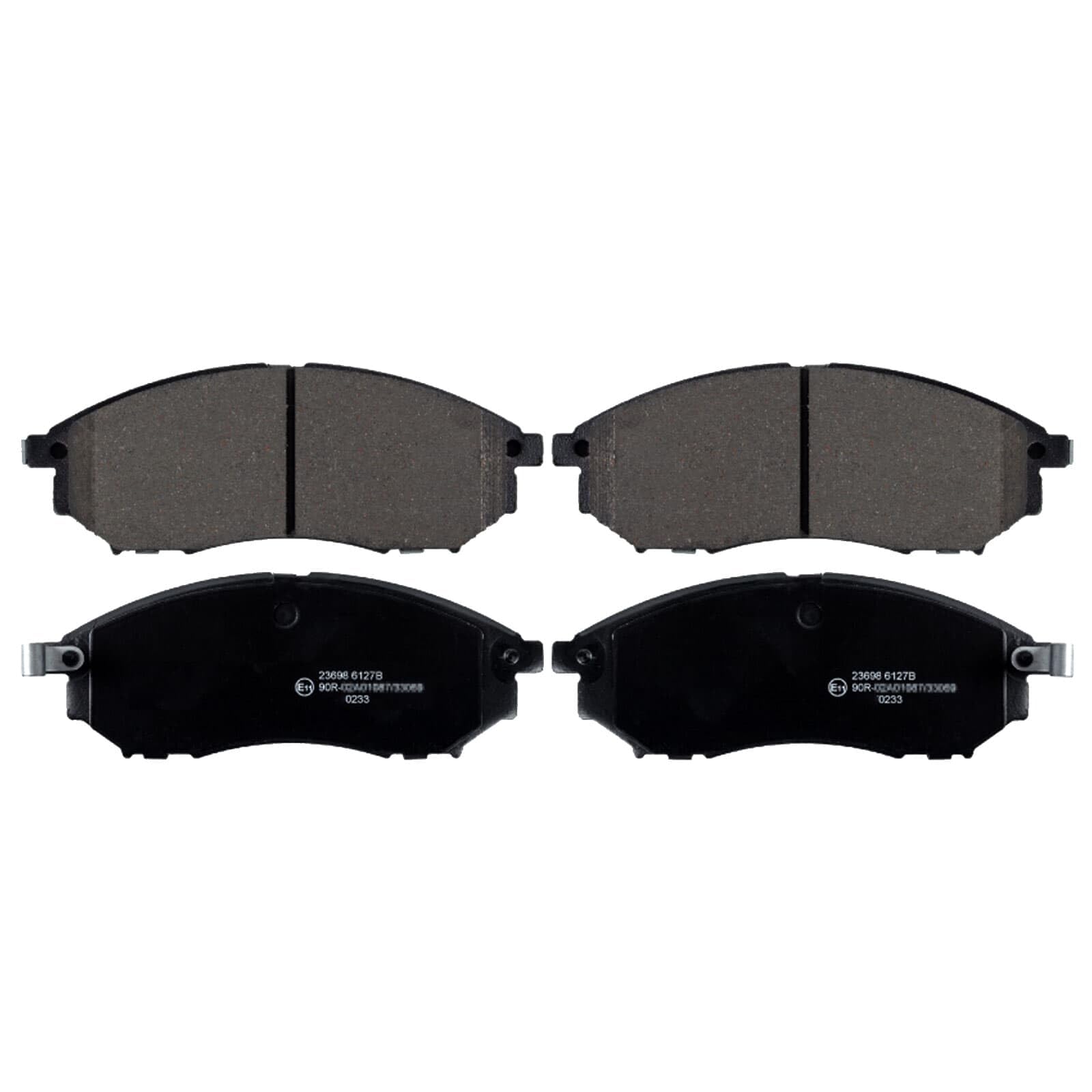 Febi Bremsscheiben 320mm Beläge vorne | 44027 + 116188 Kompatibel mit Koleos I (hy_),qashqai I (J10, NJ10)