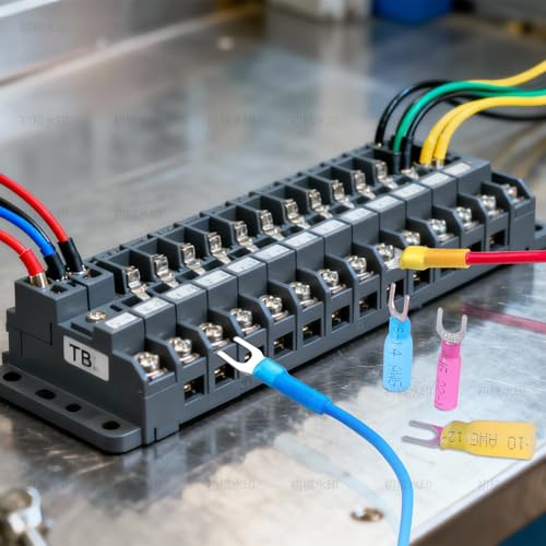 Connecteurs de fourche thermorétractables étanches #10 pour câblage électrique et auto marine - 5