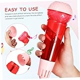 LIFKOME 2pcs Karaoke Grab Mic Party Game Microphone Props for Boys and Girls Plastic Simulation Microphone Toy - Image 8