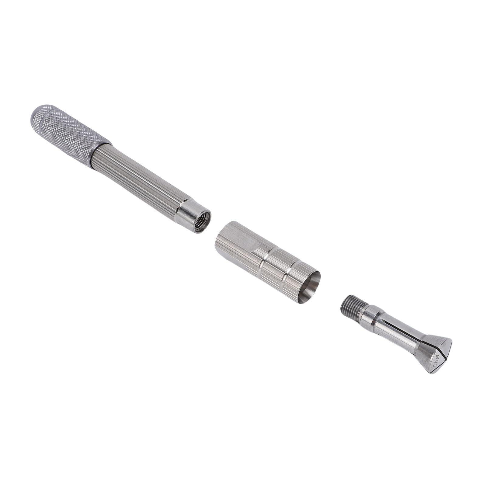 Domary Manual Pin Vise Ergonomic Design Hand Drill for Watchmaking and