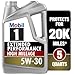 Mobil 1 Extended Performance High Mileage Full Synthetic Motor Oil 5W-30, 5 Quart
