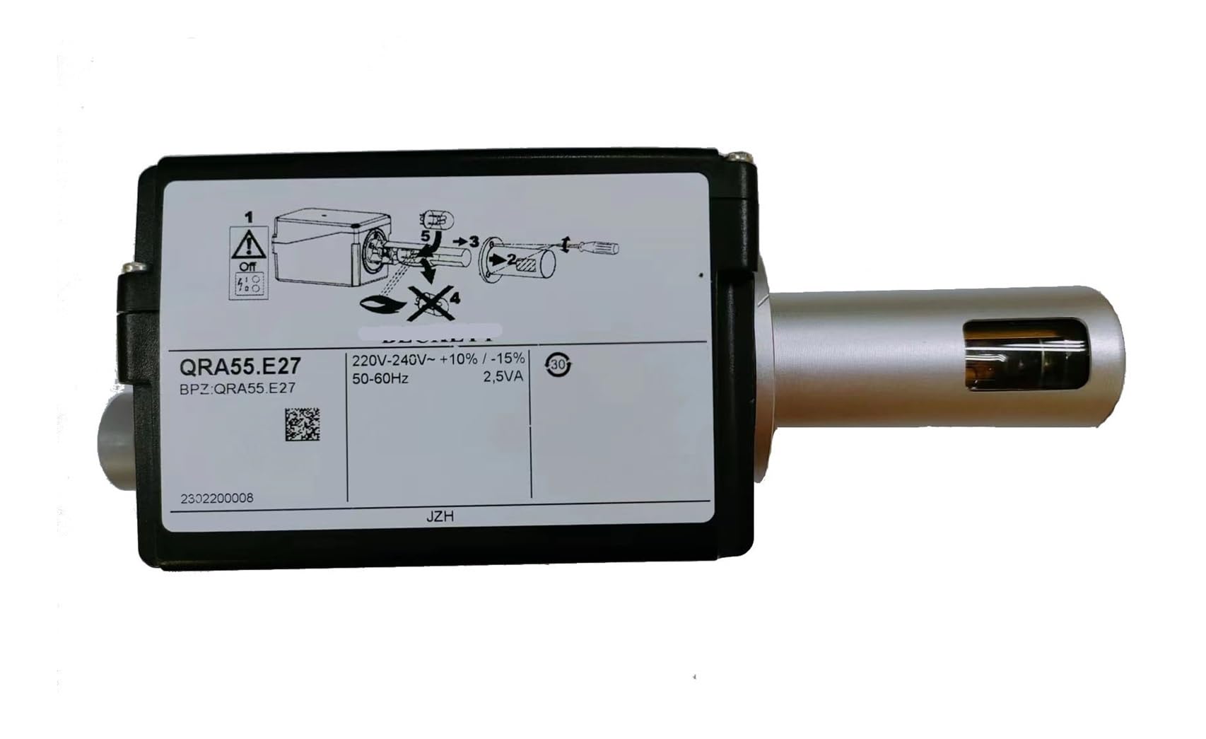 MXXDMOPD QRA53.E27 QRA55. Flame Sensor is a high-Sensitivity Ordinary Sensitive photoelectric Tube Detector Used for Diesel Burners