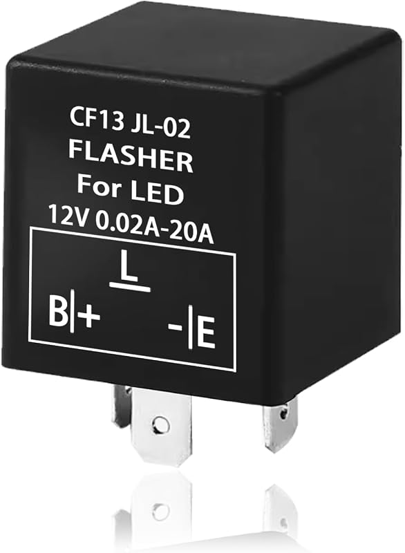 Relé eletrônico do pisca LED CF13 3 pinos 12 V SamWinGear – 1 unidade