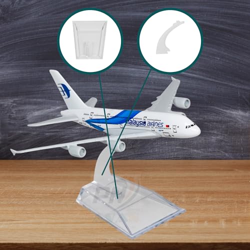 Image of Malaysia Airlines, diecast, Metal Aeroplane Scale Model Office only for Display, Size -16 cm-A80 (Malaysia)