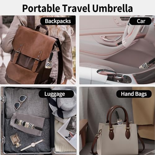 Zdssm YELLOW PLAID Umbrella Travel Large Windproof Inverted Umbrellas thumb #6