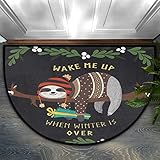 Tolles Geschenk und Service-Sicherheit: Die halbrunde Fußmatte ist auch ein ideales Geschenk für Freunde, Familie, Urlaub und Einweihungsfeiern. Wenn Sie Fragen zu unseren Produkten haben, zögern Sie nicht, uns zu kontaktieren, wir werden Ihnen innerhalb von 12 Stunden antworten, und wir werden Ihnen eine zufriedenstellende Lösung bieten.