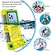 Xiufavty Waterproof Phone Case, Underwater Snorkeling Diving Case for iPhone 17/16/15/14/13 Series Galaxy S25/S24/S23 S22, 50Ft Professional Underwater Phone Case for Photo & Video, Yellow
