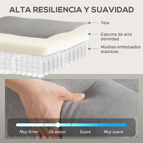HOMCOM Sillón Relax Reclinable Eléctrico, Sillón Reclinable Giratorio y Balancín con Reposapiés Ajustable, Mando a Distancia, Acolchado Grueso, Tela de Rizo, para Dormitorio, Salón, Gris Claro - imagen 7