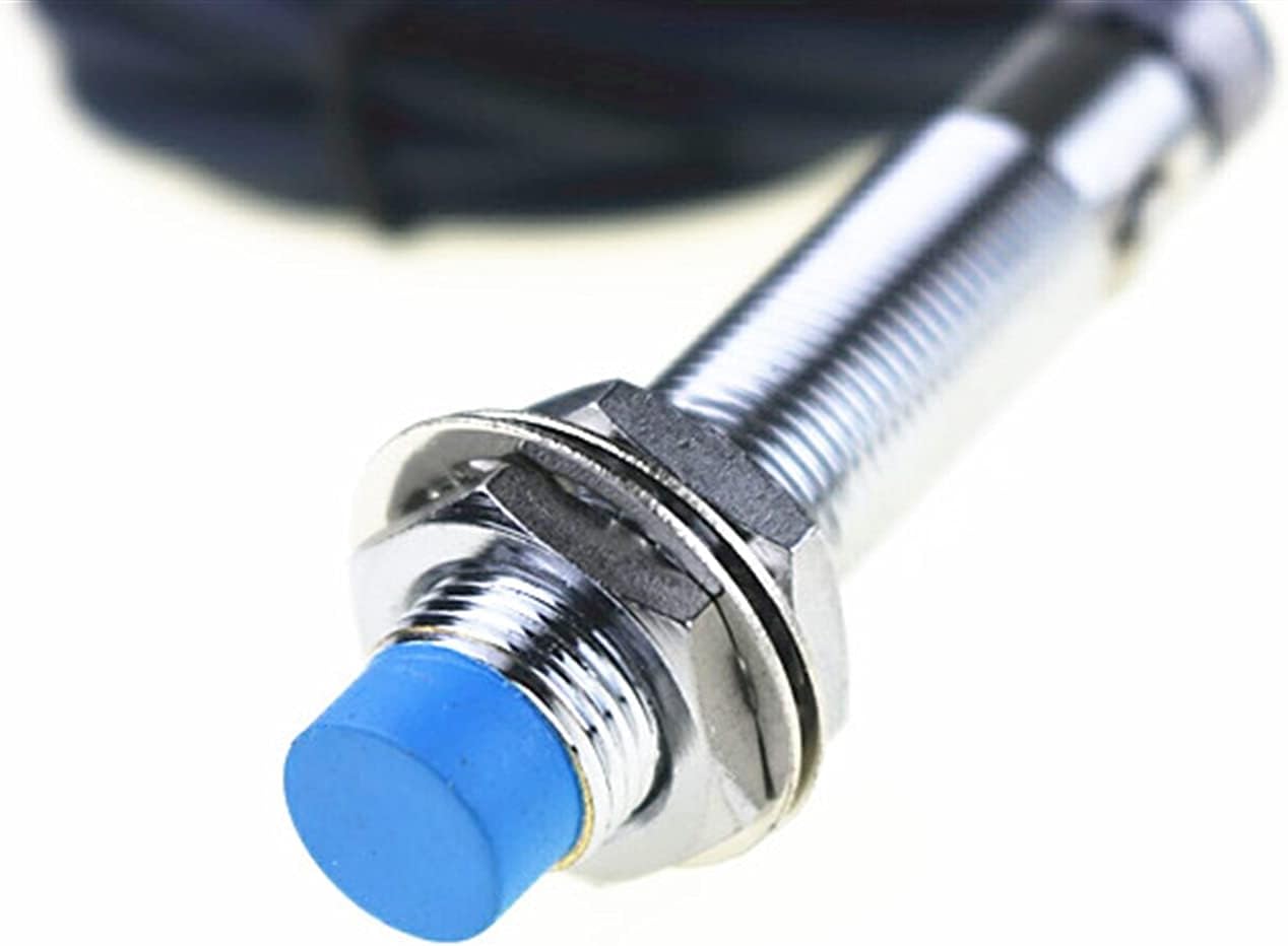 EZZON M12 Three Wire DC PNP NC 5mm Distance Measuring capacitive Proximity Switch sensor-LJC12A3-5-Z/AY