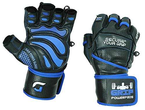 Grip Power Pads Elite - Guanti da palestra in