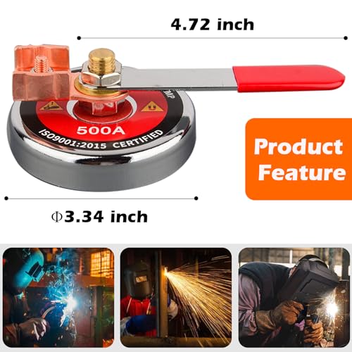 MUTUACTOR 500 AMP Magnetic Clamp