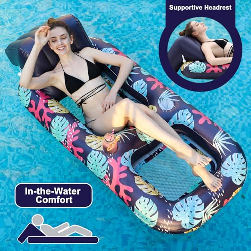 Hyrixdirect Large Pool Lounger Floats thumb #1