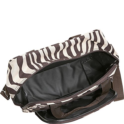 Image of Rockland Fashion Softside Upright Luggage Set, Telescoping Handles, Peace, 4-Piece (14 /19 /24 /28)