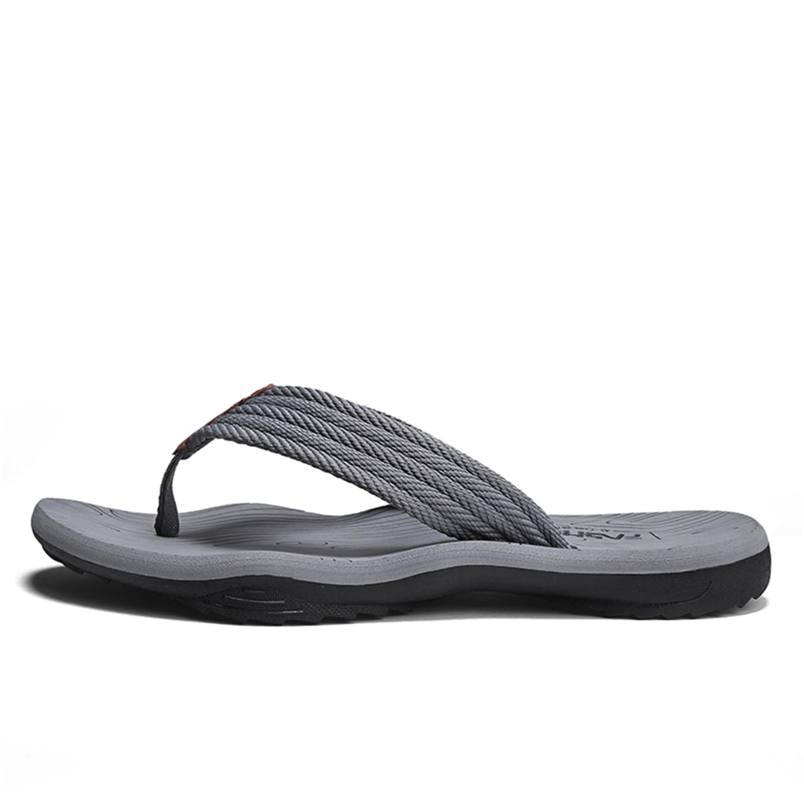 New front Sommer Zehentrenner für Jungen Herren Flip Flops Badelatschen weiche Sandalen Hauschuhe für Strand Zuhause Urlaub Beach Wandern Freizeit Schwimm Pools