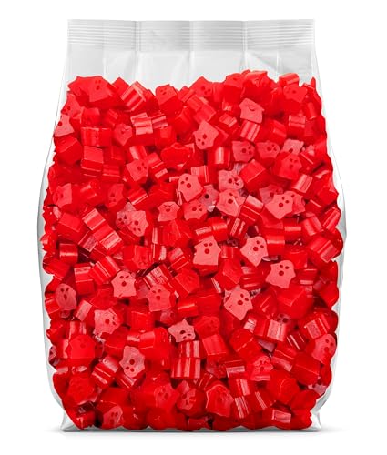 Twizzlers Ghost Candy - 0.5lb Bulk Twizzlers Candy - Approx. 150 Ghost-Shaped Cherry Twizzlers - Twizzlers Ghosts Trick or Treat Candy - Bulk Twizzler Ghosts Candy - 0.5 Pounds Bulk Candy
