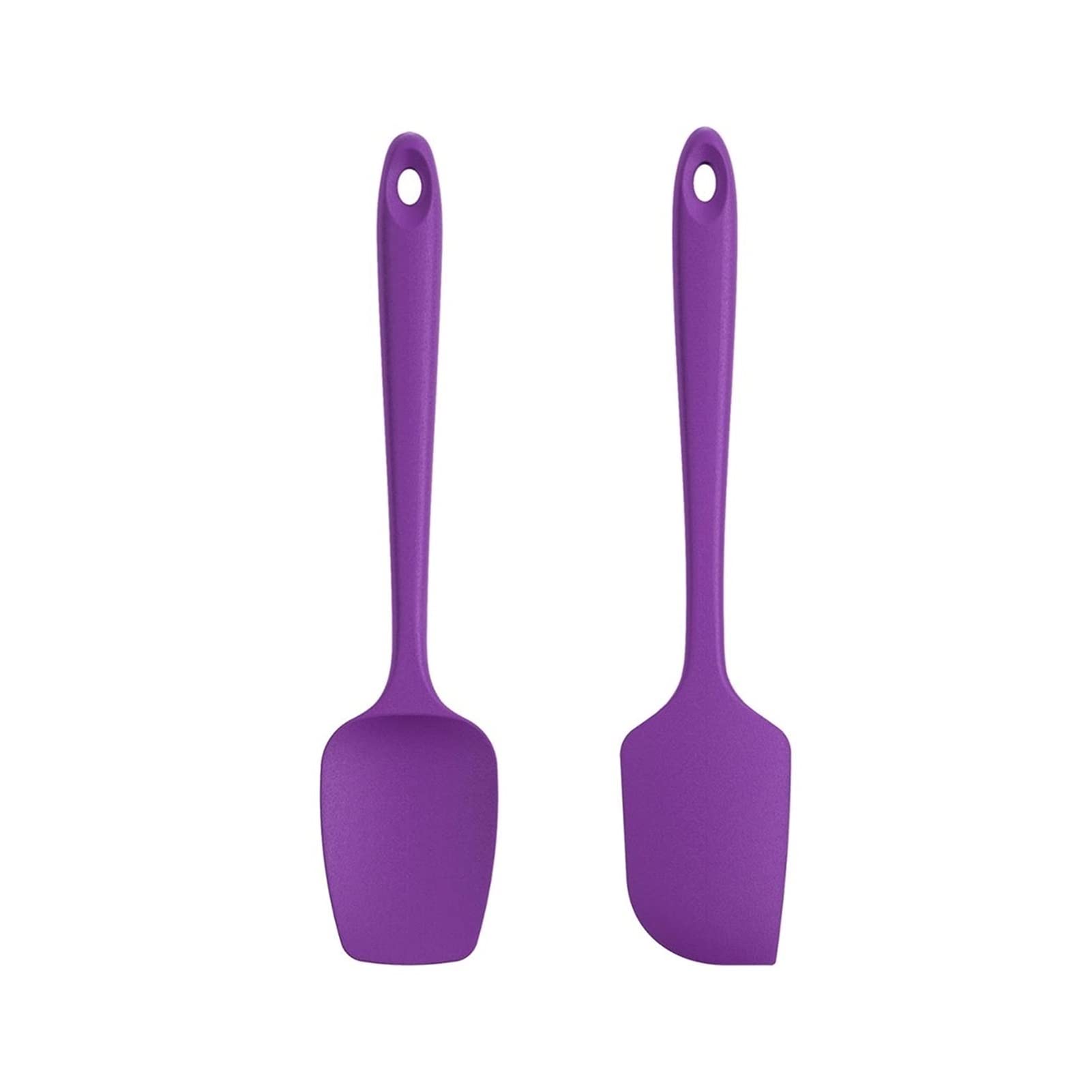 Espatula Cocina Cocina de 2 Piezas Espátula Silicona Horneado Espátula Pastelería Herramienta Pastel Decoración de la espátula de Hielo para cocinar, Hornear y Mezclar Espatula Reposteria