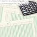 gisgfim 13 Column Ledger Columnar Analysis Pad 3 Hole Analysis Accounting Book 16.4 x 11 inch Ledger Paper Pad Double Page Format Columnar Pads for Business Accounting Bookkeeping & Data(2 Pads)